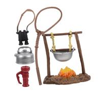 Beaupretty Garçon Fille Équipement Camping Simulation Réaliste Éducatif pour Plein Air Cadeau Garçon Fille Aventurier