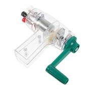 Beaupretty Générateur Manuel à Manivelle Portable pour Expériences Scientifiques Éducatives Kit Délectricité Manuelle pour Démonstration de Transformation Dénergie Mécanique Électrique