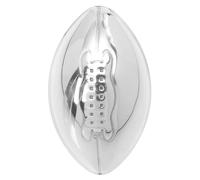 Beaupretty Glaçons en Acier Inoxydable Rugby Réutilisables sans Bavures pour Verres à Whisky, Pierre à Whisky Argentée pour Bar et Café
