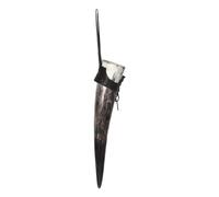Beaupretty Gobelet à Boire Corne de Bœuf Tasse Décorative Viking Corne Récipient Unique pour Vin et Accessoire de Décoration Vintage Capacité