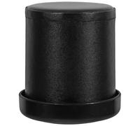 Beaupretty Gobelet à Dés Silencieux Vert avec Intérieur en Velours, Base Assortie, Accessoire de Fête Compact et Réutilisable pour Bar, Ktv et Jeux de Société - Porte-dés Souple et Pratique