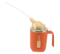 Beaupretty Gobelet Dysphagie avec Régulateur de Flux pour Personnes Âgées et Patients Alités Tasse Ergonomique Acier Inoxydable avec Poignée pour Hydratation Sécurisée