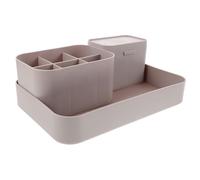 Beaupretty Grand Plateau Porte-crayons Rangement pour Disques et Cure-dents Pratique pour Bureau et Maquillage