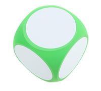 Beaupretty Grands Dés Effaçables à Sec pour Garçon et Filles Dés Vierges en EVA 10 CM Réutilisables Outils d'Éducation Accessoires de Jeux de Société pour Activités et Apprentissage 1 Pièce