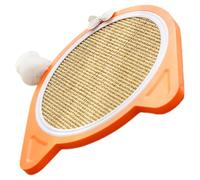 Beaupretty Griffoir pour Chat Tête de Chat Orange en Plastique et Sisal | Surface à Griffer, Protège Vos Meubles, Favorise de Bonnes Habitudes, Divertissement sans Fin pour Félins Couleur Aléatoire