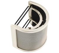 Beaupretty Grille de Protection du Microphone pour Filtre Anti-pop, du Bruit, Installation Facile U en Acier et Éponge Microphone à Condensateur