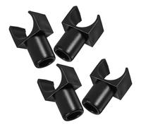 Beaupretty Guide de Rail en Plastique Forme U pour Fauteuil Roulant, 4 Pièces, Diamètre 2,2 Cm, Confort Amélioré et Stabilité Solide pour Utilisateurs de Fauteuils Roulants