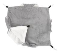 Beaupretty Hamac Douce à Double en Animaux Couche Compagnie pour de Facile Peluche Nid Confortable Suspendu et Installation Gain pour Hamster Écureuil de Place