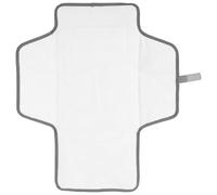 Beaupretty Housse de Matelas à Langage Portable Imperméable Drap-Housse Réutilisable Blanc Nuage Matelas à Langage Lavable pour -Nés Léger et Pliable pour Voyages et Sorties Bébé