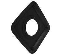 Beaupretty Housse de Protection pour Plaque de Cuisson Gaz Réutilisable en Silicone 220x220x15 Mm, Cache Brûleur Anti-huile Lavable, Accessoire Polyvalent pour Cuisinière à Gaz et Poêle