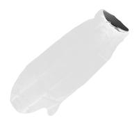 Beaupretty Housse Imperméable pour Plâtre du Coude Adulte, Protège-bras Réutilisable en Matériau Doux, Couverture de Post-opératoire Noire Taille Courte, Protection Étanche pour Soins