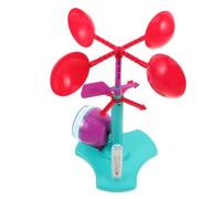 Beaupretty Indicateur de Vent Éducatif DIY Kit Expériences Scientifiques pour Garçon Fille Anémomètre Manuel pour Mesurer Direction Vent Stem pour Apprentissage Météo et Physique