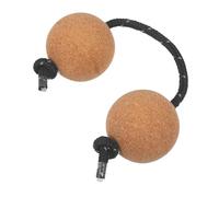 Beaupretty Instrument de Percussion pour Œuf Shaker Musical Rythmique Portable Liège Doux Shaker à Sons pour Développement Musical et Coordination