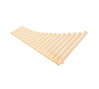 Beaupretty Instrument Pan Flute Éducatif Tuyaux Résine Abs Fiable et Confortable pour Apprentissage Débutant Pratique Musicale