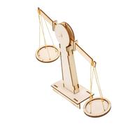 Beaupretty Jeu Éducatif Bois DIY pour Garçon Fille Balance Dassemblage Manuelle pour Apprentissage Précoce Montessori pour Garçon Fille Outil Pédagogique et Stable