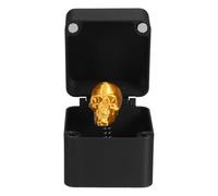 Beaupretty Jouet de Farce Crâne Une Boîte Crâne Effrayant pour Peur à Vos Amis Article de Blague pour Halloween Faux Réaliste pour Farces du Avril