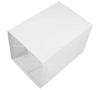 Beaupretty -jour Rectangulaire Tissu Élégant en Lin Blanc Création D'un de Sommeil Confortable pour Lampe de Table et Lampadaire pour à Coucher