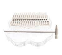 Beaupretty Kalimba Touches Portable Piano à Pouce et Pratique Instrument de Musique pour Débutants pour Famille et Amis Usage Extérieur et Détente