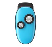 Beaupretty Kazoo Musical ABS Bleu Double Tube Double Trou Petit Instrument à Bouche pour Adultes et Débutants Sonore Compact pour Scène et Entraînement