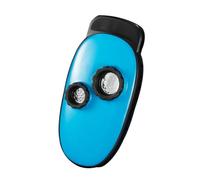 Beaupretty Kazoo Musical ABS Bleu Double Tube Double Trou Petit Instrument à Bouche pour Adultes Sonore Compact et Léger pour Entraînement et Accompagnement Musical Présent Fête et Scène