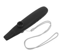 Beaupretty Kazoo Noir Double Trou en Plastique Léger pour Débutants - Instrument de Musique Facile à Apprendre, Performance Musicale pour Fête et Jeu en Groupe, Guitare Ukulélé Piano - 1