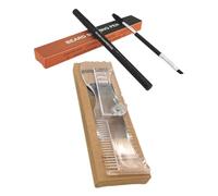Beaupretty Kit Complet De Soins De La Barbe Stylo De Pour La Barbe Brosse À Barbe Pochoir Pour Les Poils Du Visage Des Hommes