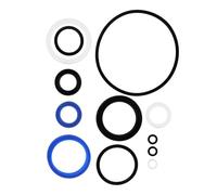 Beaupretty Kit de 10 Joints D’Étanchéité en Caoutchouc Haute Pression et Haute Température pour Transpalette Manuel Assortiment de Joints Toriques de Réparation pour Vérin Hydraulique