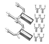 Beaupretty Kit de 10 Tuteurs Métalliques pour Branches D’Arbres Fruitiers en Aluminium Brillant, Support Robuste et Solide pour Jardin, Verger et Vigne, pour Soutenir et Protéger