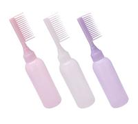 Beaupretty Kit De 3 Flacons De Pinceaux Pour Capillaire Peigne Balance Peigne À Racines Portable Pour Une Coloration Facile Des Cheveux À La Maison