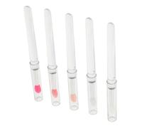 Beaupretty Kit De 5 Pinceaux À Rouge À Lèvres Applicateur De Précision Pour Rouge À Lèvres Brillant À Lèvres Fard À Paupières Pinceau En Silicone