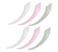 Beaupretty Kit De 6 Mini Porte-Clés Portable En Forme De Lapin Sanguinaire Plastification Rasoir Portable Faux Outils D'Estampage Pour Ongles Liste De Courses Magnétique Pour