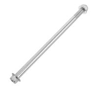Beaupretty Kit de boulons et écrous pour la fixation d'axe de vélo en métal argenté, support moteur compatible avec moteur de scooter, installation rapide pour remplacement Pit Dirt Bike