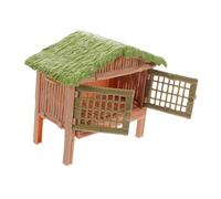 Beaupretty Kit de Jouets Animaux de Ferme Réalistes avec Enclos Poulailler et Clapier Lapin Accessoires Micro-Paysage pour Scènes Agricoles Éducatives Garçon Fille Garçon Fille