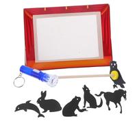 Beaupretty Kit de Marionnettes DIY pour Garçon Fille Ombres Interactif avec Matériaux Simples pour Développer Imagination Compétences Narratives Jeu Éducatif et Créatif