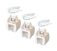 Beaupretty Kit de Modélisme Téléphérique Touristique en Bois 3 Pièces - Jeu de Construction Éducatif pour Garçon et Filles - Puzzle 3D Mécanique - Projet Scientifique DIY pour Développer