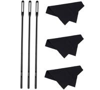 Beaupretty Kit de Nettoyage pour Flûte Traversière avec Tige Plastique et Chiffon Absorbant Tiges et Chiffons Réutilisables Facile à Utiliser et Portable pour Entretien Intérieur