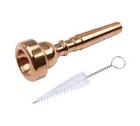 Beaupretty Kit de Trompette 2 Pièces avec Embout Petite Taille et Brosse de Nettoyage Métallique Accessoires pour Instruments Entretien et Nettoyage Trompette