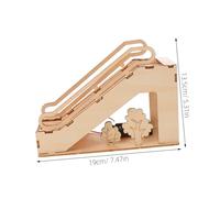 Beaupretty Kit Éducatif Stem Ascenseur Électrique Bois pour Garçon Fille Puzzle Mécanique DIY Projet Scientifique Interactif Expérience Physique et