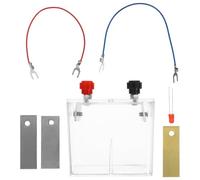 Beaupretty Kit Expérience Batterie Fruit avec Plaques Cuivre Fer Zinc pour Expérimentations Physiques Équipement Éducatif Fiable et Stable pour Recherche Scolaire et Scientifique