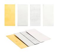 Beaupretty Kit Expérimental Scolaire 8 Pièces pour Piles à Fruits Bandes Cuivre, Zinc, Aluminium et Fer 5x2 Cm, Matériel Pédagogique Sciences Physiques pour Expériences Éducatives Garçon