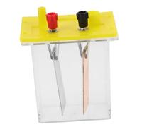 Beaupretty Kit Expérimentation Scientifique Batterie de Fruits avec Boîte et Plaques Métalliques Générateur Électrique Stable pour Élèves Découverte Conversion Énergie et Chimie