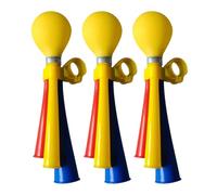 Beaupretty Klaxon de Vélo Polyvalent pour Adolescents 3 Pièces en Plastique PP et Alliage Aluminium, Avertisseur de Sécurité et Décoration pour Vélo de Montagne en Balade Couleur Aléatoire