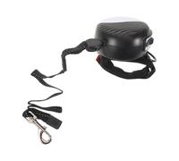 Beaupretty Laisse Rétractable Automatique pour Chien 3 M Blanche, Corde Résistante Anti-Morsure, Poignée Poignet Ergonomique, Adaptée Chiens Petits, Moyens et Grands, pour Promenades