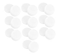 Beaupretty Lingettes Jetables Éponges Rondes Blanches Lot de 10 pour Nettoyage de Chaussures en Cuir pour Entretien Maison et Surface Brillante