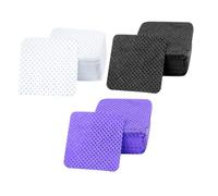 Beaupretty Lingettes Nettoyantes Multi-usages pour Ongles et Extensions de Cils Noir Blanc Lingettes pour Dissolvant Vernis et Nettoyage Colle de Cils Compactes et Pratiques pour Salon et