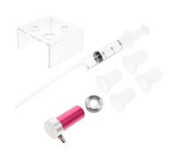 Beaupretty Lipstick Making Mold Diy Tools Avec Têtes Silicone Et Support Aluminium Accessoires De Fabrication De Cosmétiques