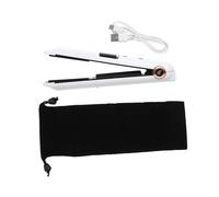 Beaupretty Lisseur et Fer à Friser sans Fil Compact Réglable Blanc Ivoire Voyage Professionnel Multi-styler pour Femmes Usage Domicile et Déplacement