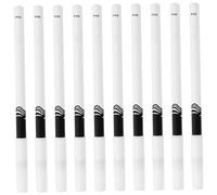 Beaupretty Lot de 10 Crayons Eyeliner Haute Précision Blanc Compact Multifonction pour Femme Maquillage des Yeux Quotidien et Soirée