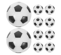Beaupretty Lot de 10 mini balles de rechange pour baby-foot, 22 mm, en plastique, multicolore, pour jeux de table, salle de loisirs, cadeau de fête d'enfants