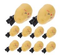 Beaupretty Lot De 10 Pinces À Cheveux Amusantes En Plastique Kaki En Forme De Pommes De Terre Jouets Légumes Pinces À Cheveux Fantaisie Pour Enfants